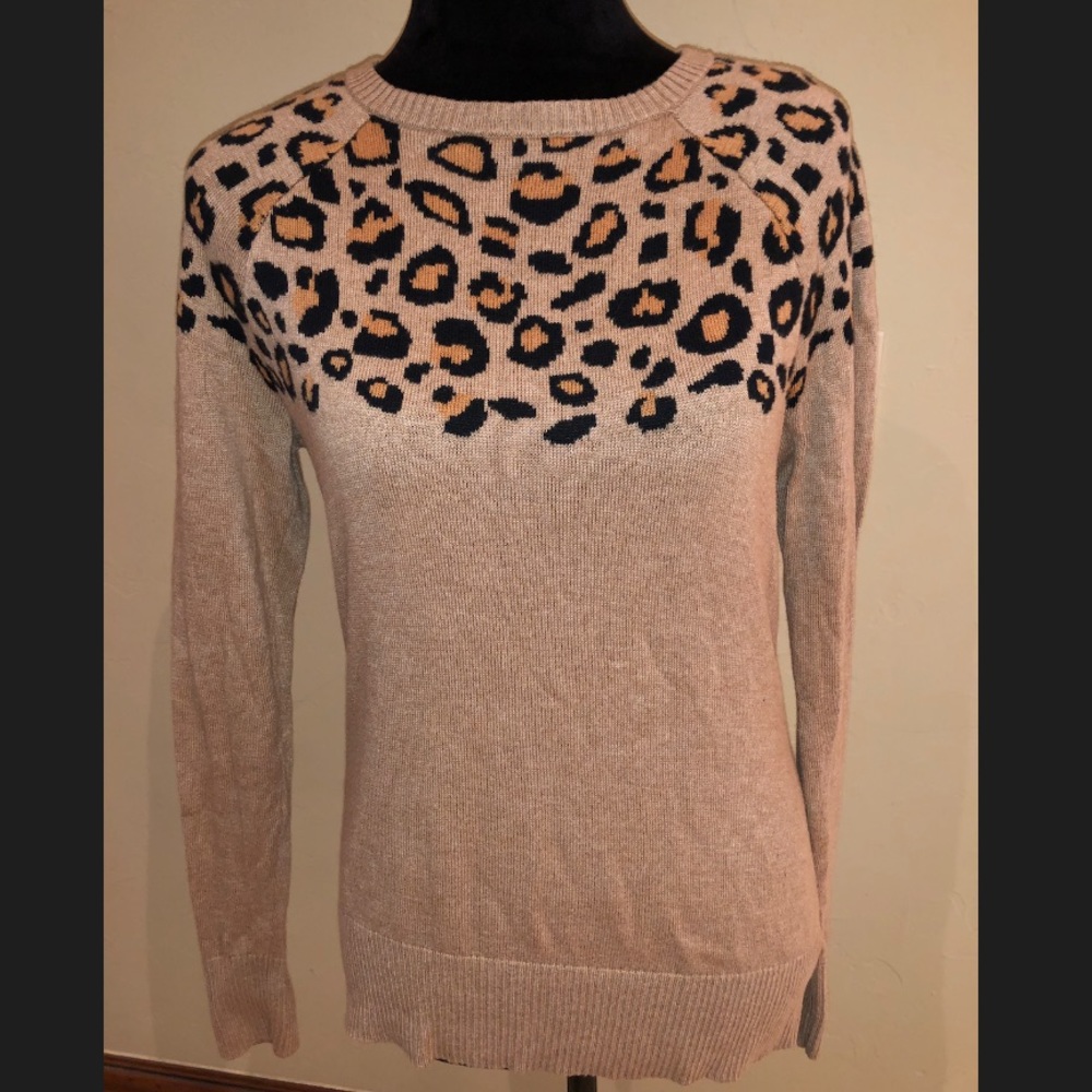 Leopard sweater